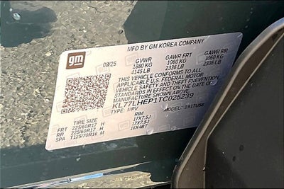 2026 Chevrolet Trax LT