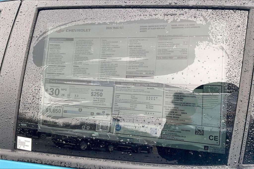 2026 Chevrolet Trax LT