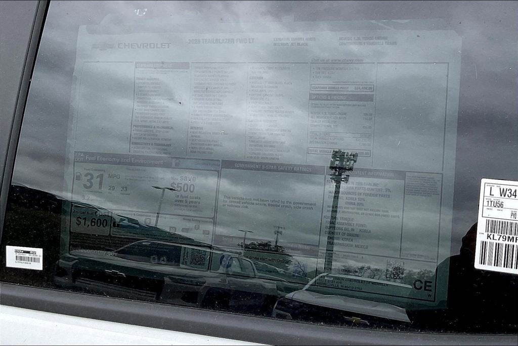 2026 Chevrolet Trailblazer LT