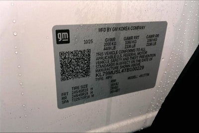 2026 Chevrolet Trailblazer RS