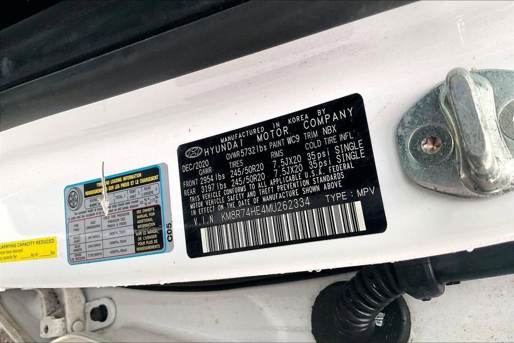 2021 Hyundai Palisade Calligraphy