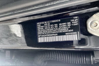 2019 Porsche Cayenne 4DR SUV AWD