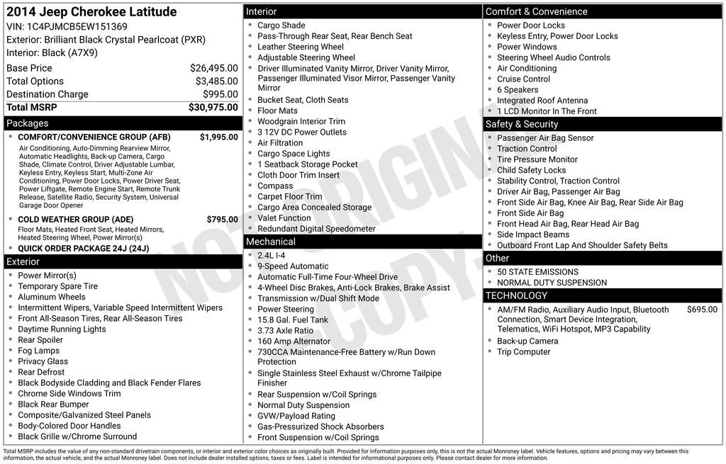 2014 Jeep Cherokee Latitude