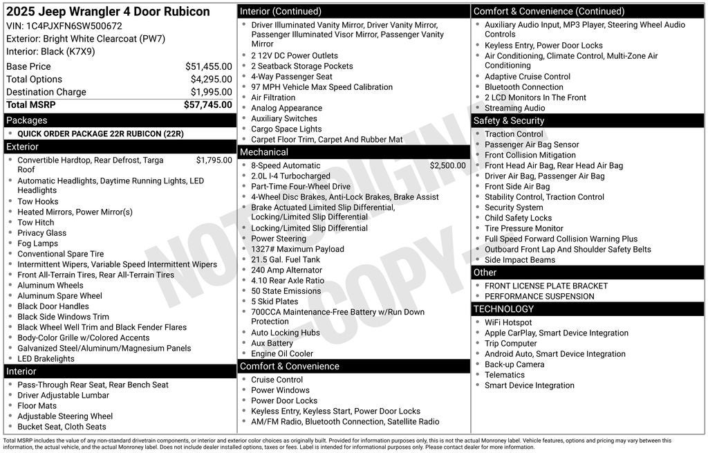 2025 Jeep Wrangler Rubicon