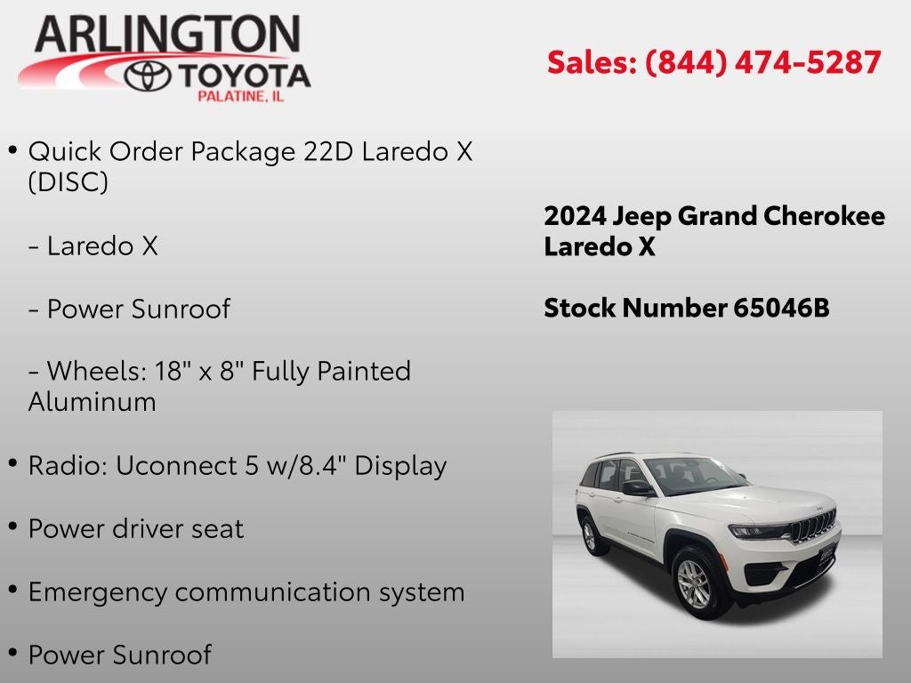 2024 Jeep Grand Cherokee Laredo X