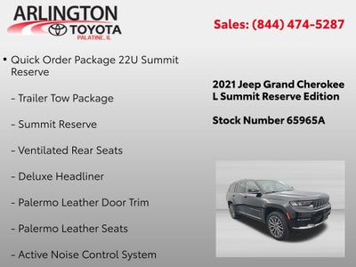 2021 Jeep Grand Cherokee L Summit
