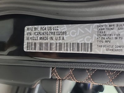 2021 Jeep Grand Cherokee L Summit