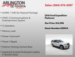 2016 Ford Expedition Platinum