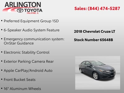 2018 Chevrolet Cruze LT