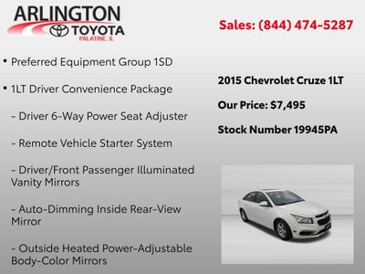2015 Chevrolet Cruze 1LT 1LT