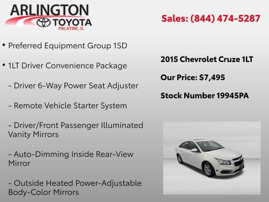 2015 Chevrolet Cruze 1LT 1LT