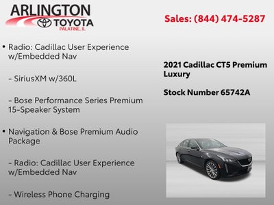 2021 Cadillac CT5 Premium Luxury