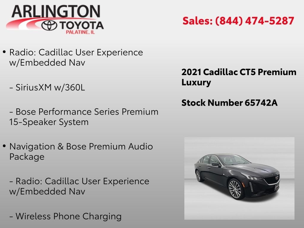 2021 Cadillac CT5 Premium Luxury