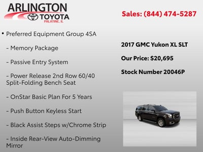 2017 GMC Yukon XL SLT
