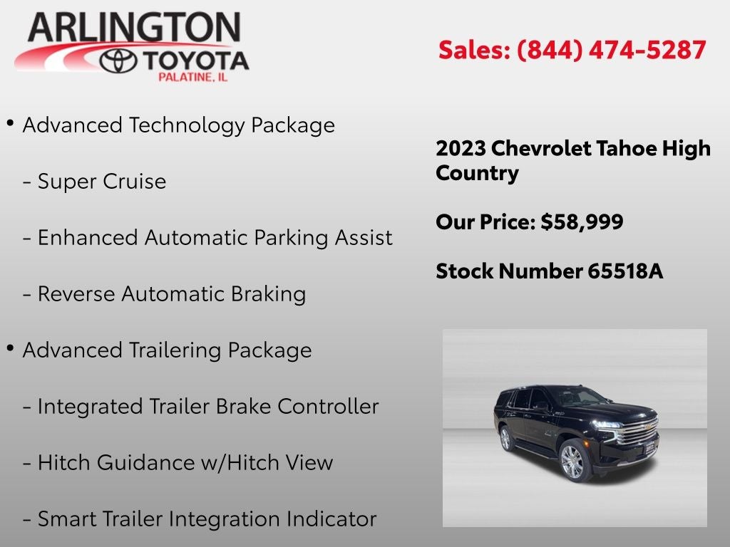 2023 Chevrolet Tahoe High Country