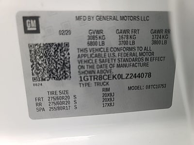 2020 GMC Sierra 1500 Elevation