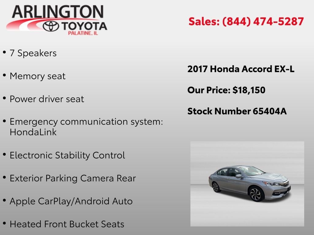 2017 Honda Accord EX-L