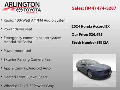 2024 Honda Accord EX