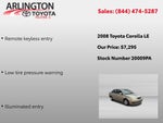 2008 Toyota Corolla LE
