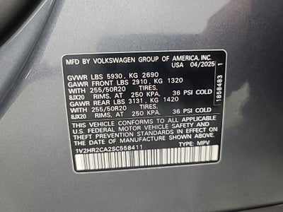 2025 Volkswagen Atlas 2.0T SE w/Technology