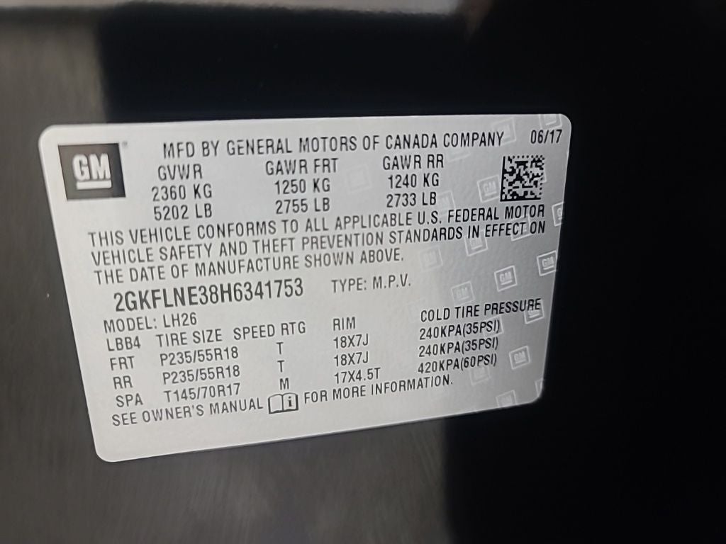 2017 GMC Terrain SLE-2