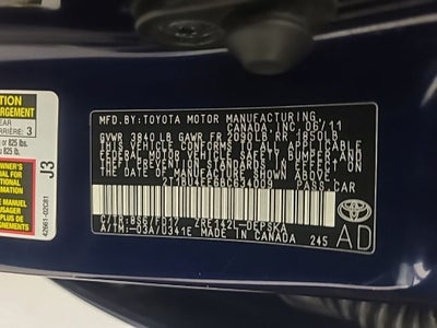 2011 Toyota COROLLA S