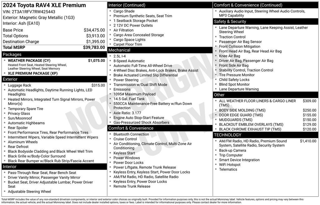 2024 Toyota RAV4 XLE Premium
