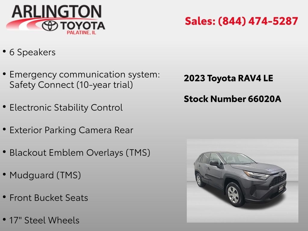 2023 Toyota RAV4 LE