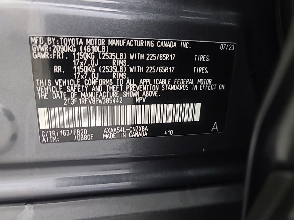 2023 Toyota RAV4 LE