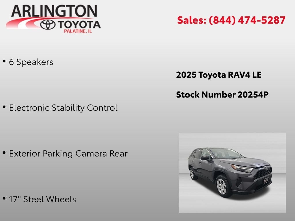 2025 Toyota RAV4 LE