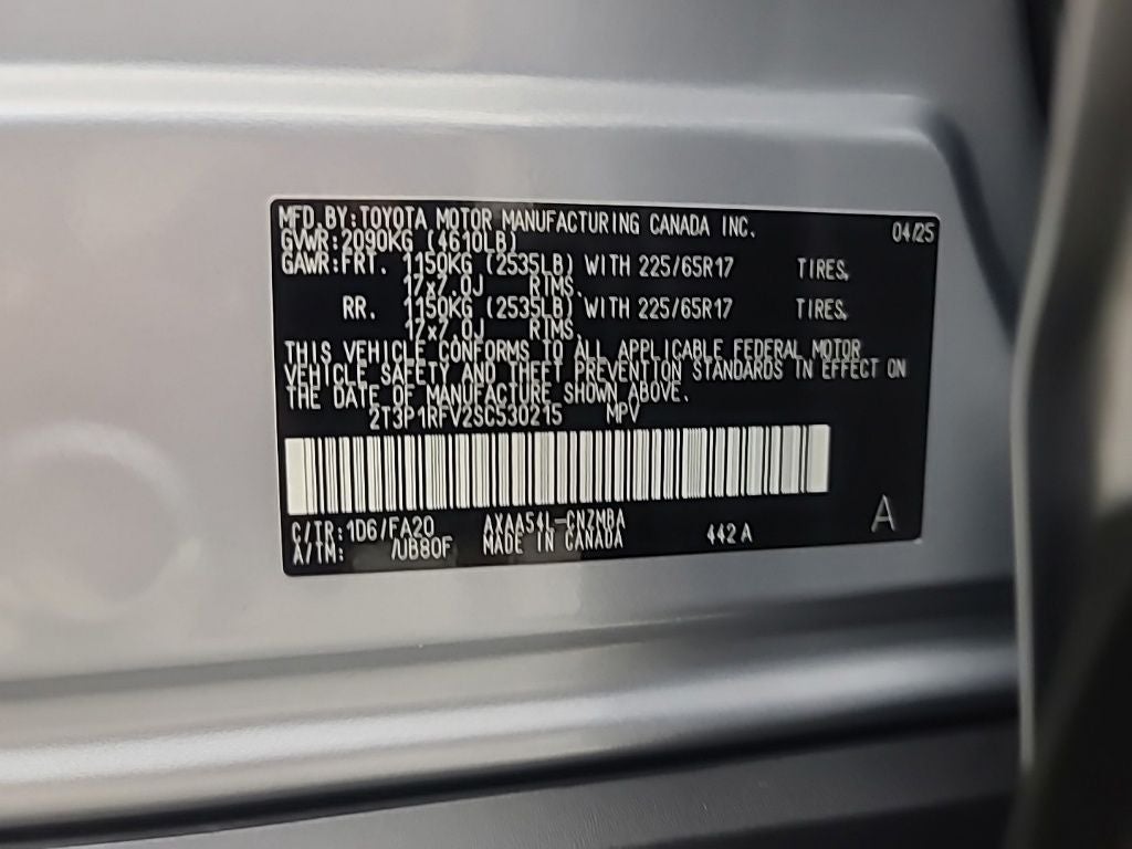2025 Toyota RAV4 XLE