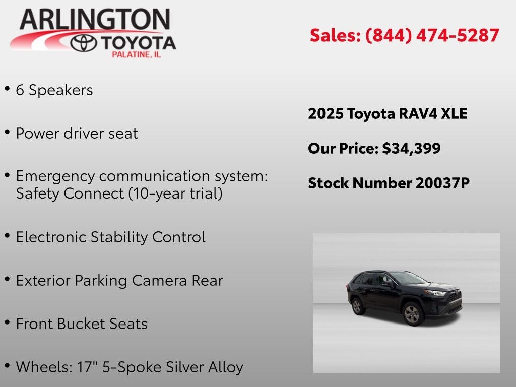 2025 Toyota RAV4 XLE