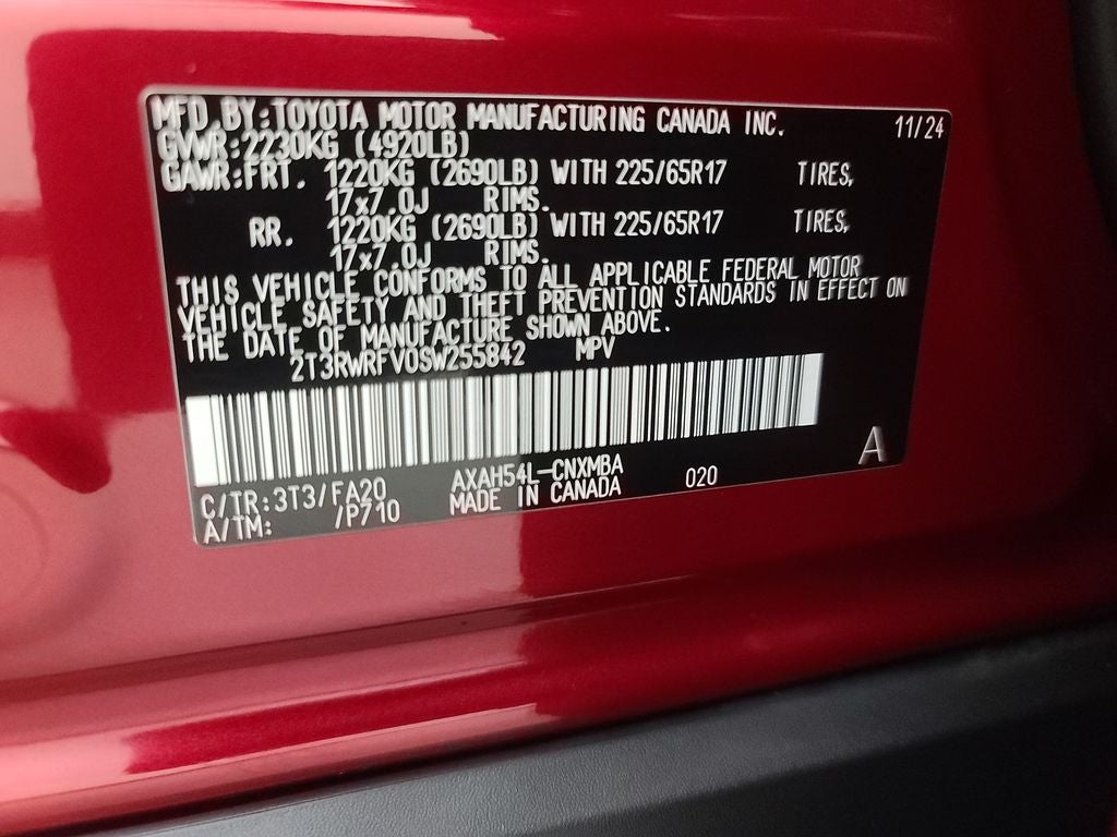 2025 Toyota RAV4 Hybrid XLE