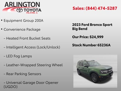 2023 Ford Bronco Sport Big Bend