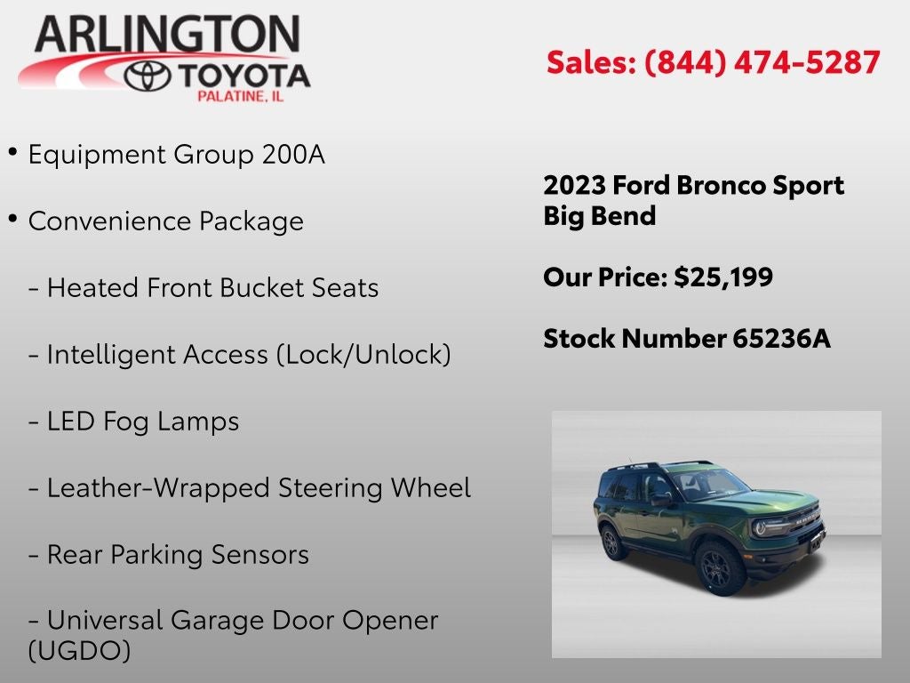 2023 Ford Bronco Sport Big Bend