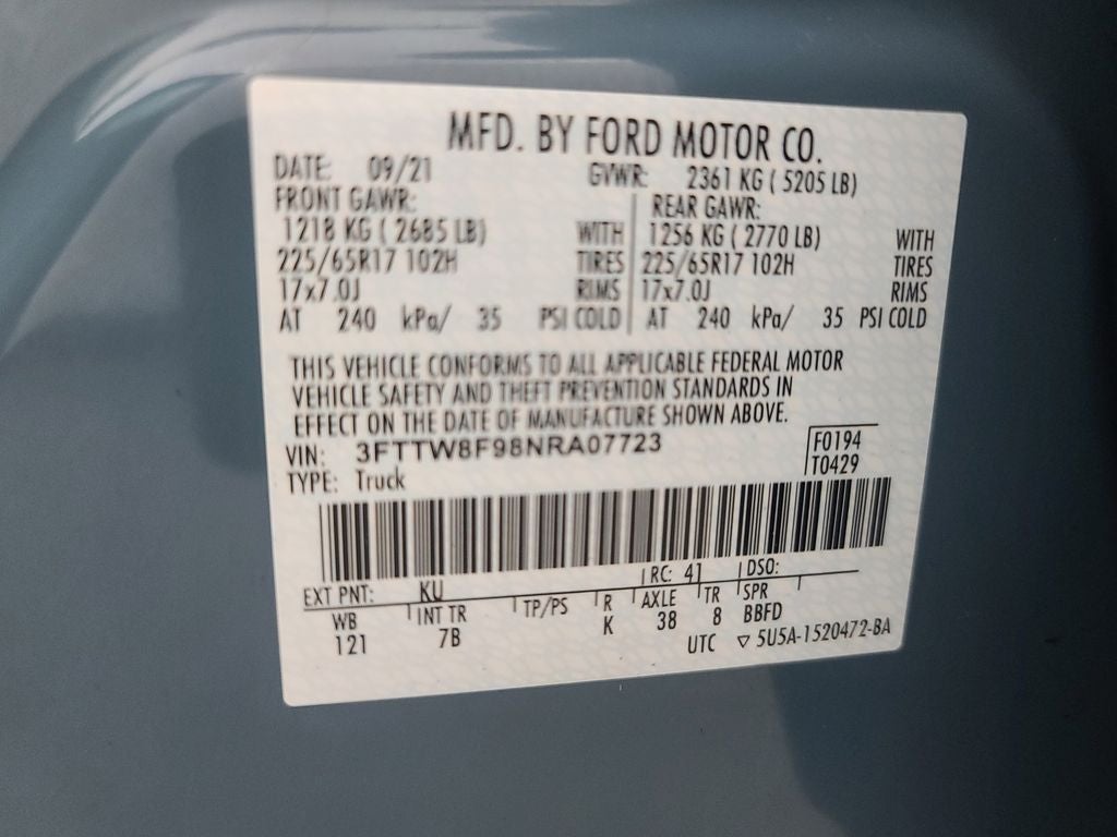 2022 Ford Maverick XLT