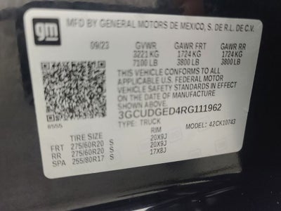 2024 Chevrolet Silverado 1500 LTZ