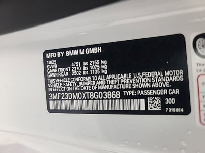 2026 BMW M2 Base