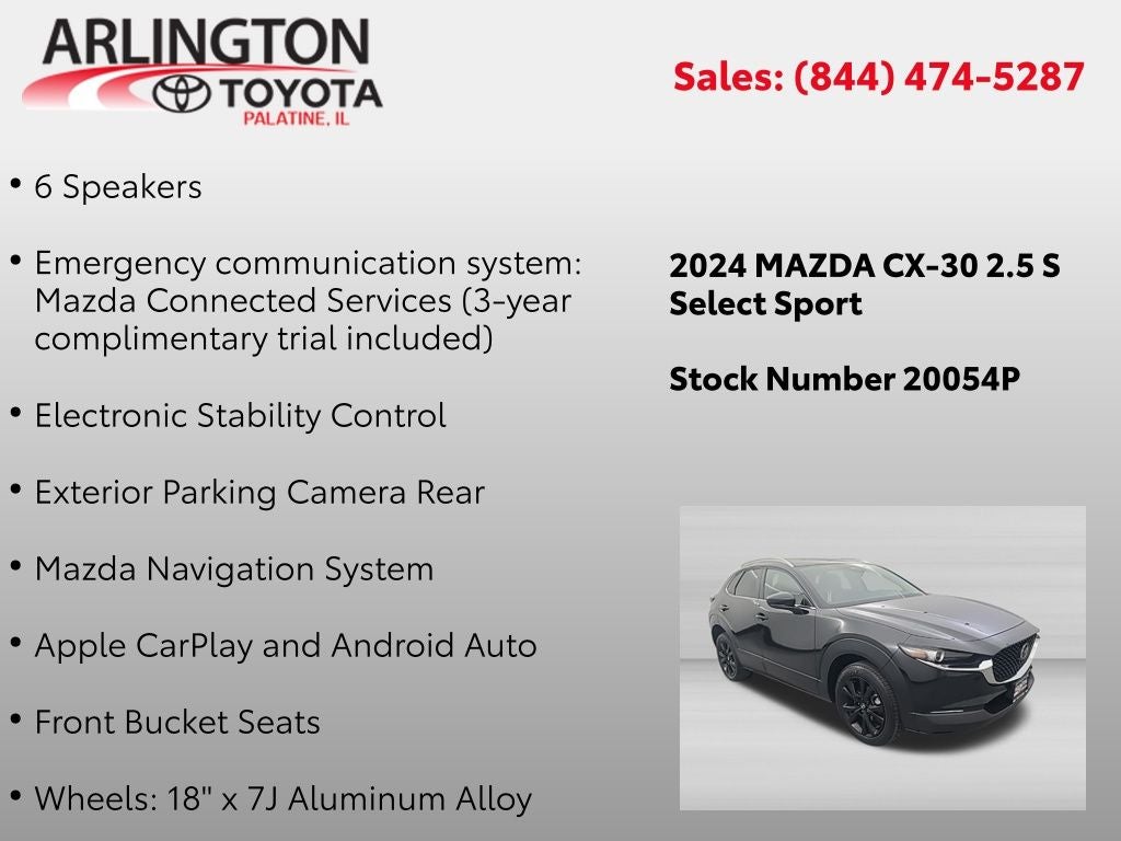 2024 Mazda Mazda CX-30 2.5 S Select Sport