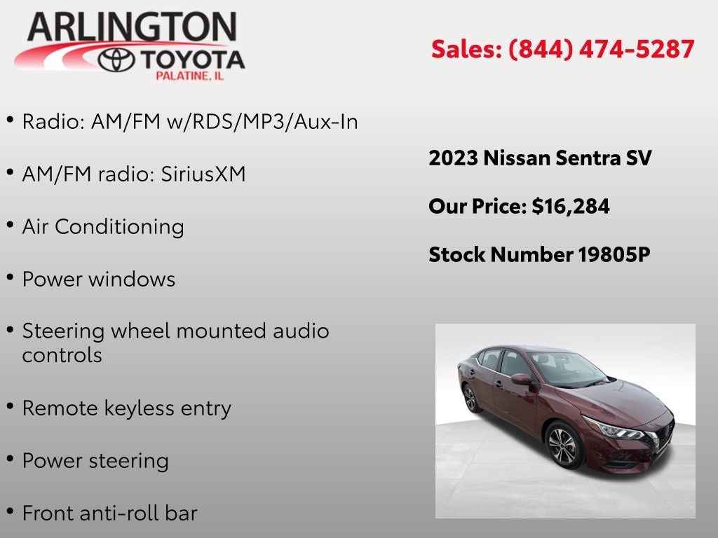 2023 Nissan Sentra SV