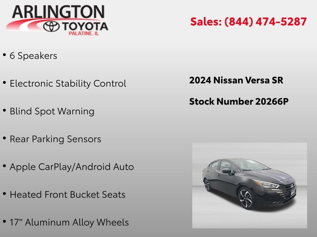 2024 Nissan Versa 1.6 SR