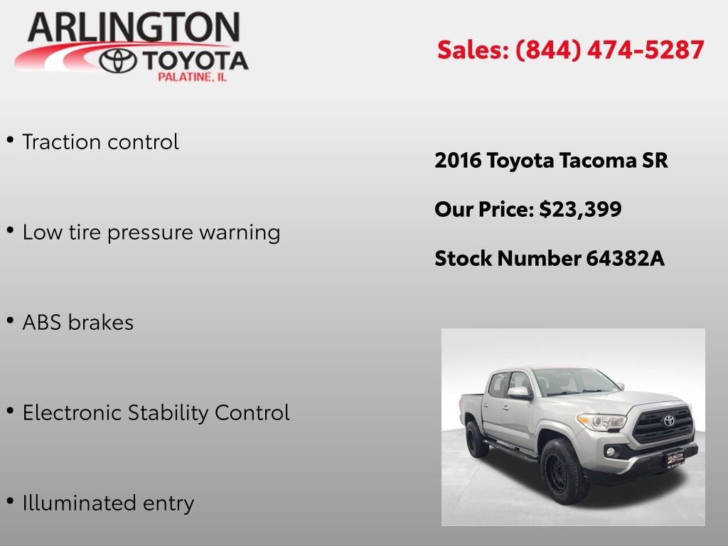 2016 Toyota Tacoma SR V6