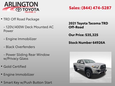 2021 Toyota Tacoma TRD Off-Road V6