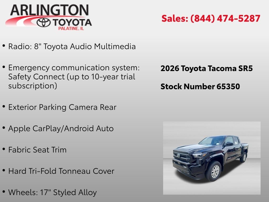 2026 Toyota Tacoma SR5