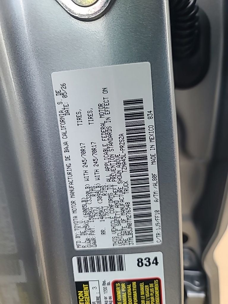 2026 Toyota Tacoma SR5
