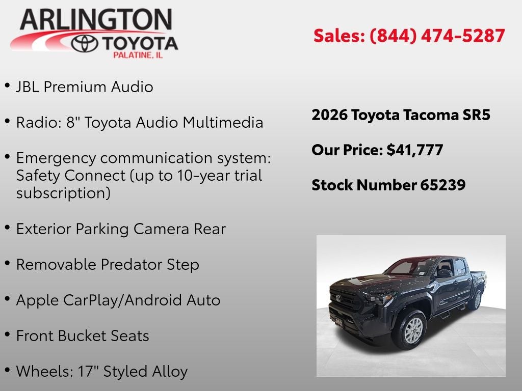 2026 Toyota Tacoma SR5