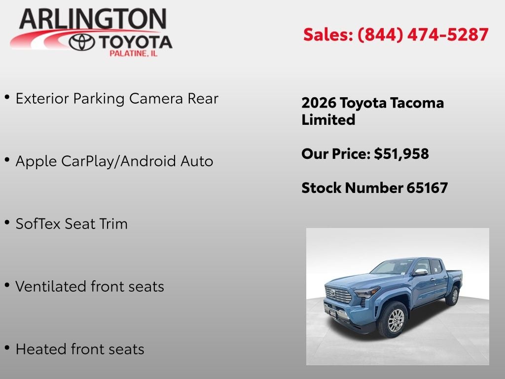 2026 Toyota Tacoma Limited