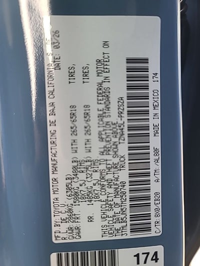 2026 Toyota Tacoma Limited