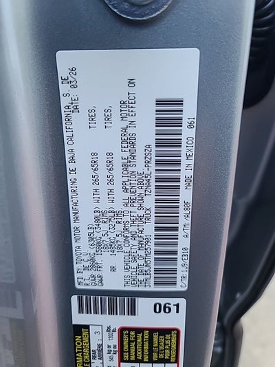 2026 Toyota Tacoma Limited