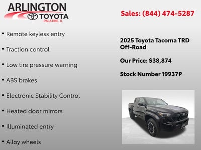 2025 Toyota Tacoma TRD Off-Road